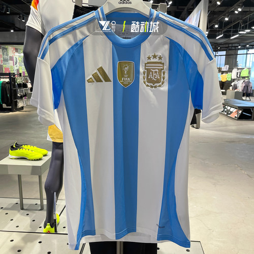 阿迪达斯男梅西球迷班运动短袖