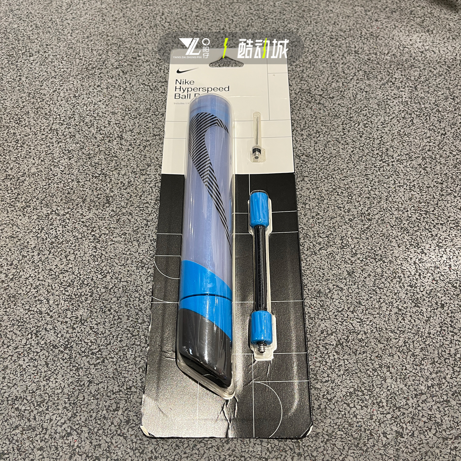 nike耐克迷你便携式可拆式篮球足球排球充气设备打气筒DH3263-116