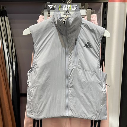 adidas阿迪达斯正品运动棉马甲女子户外训练保暖背心上衣JP3848