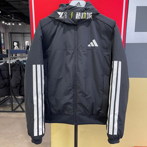 专柜正品阿迪达斯冬新款保暖外套