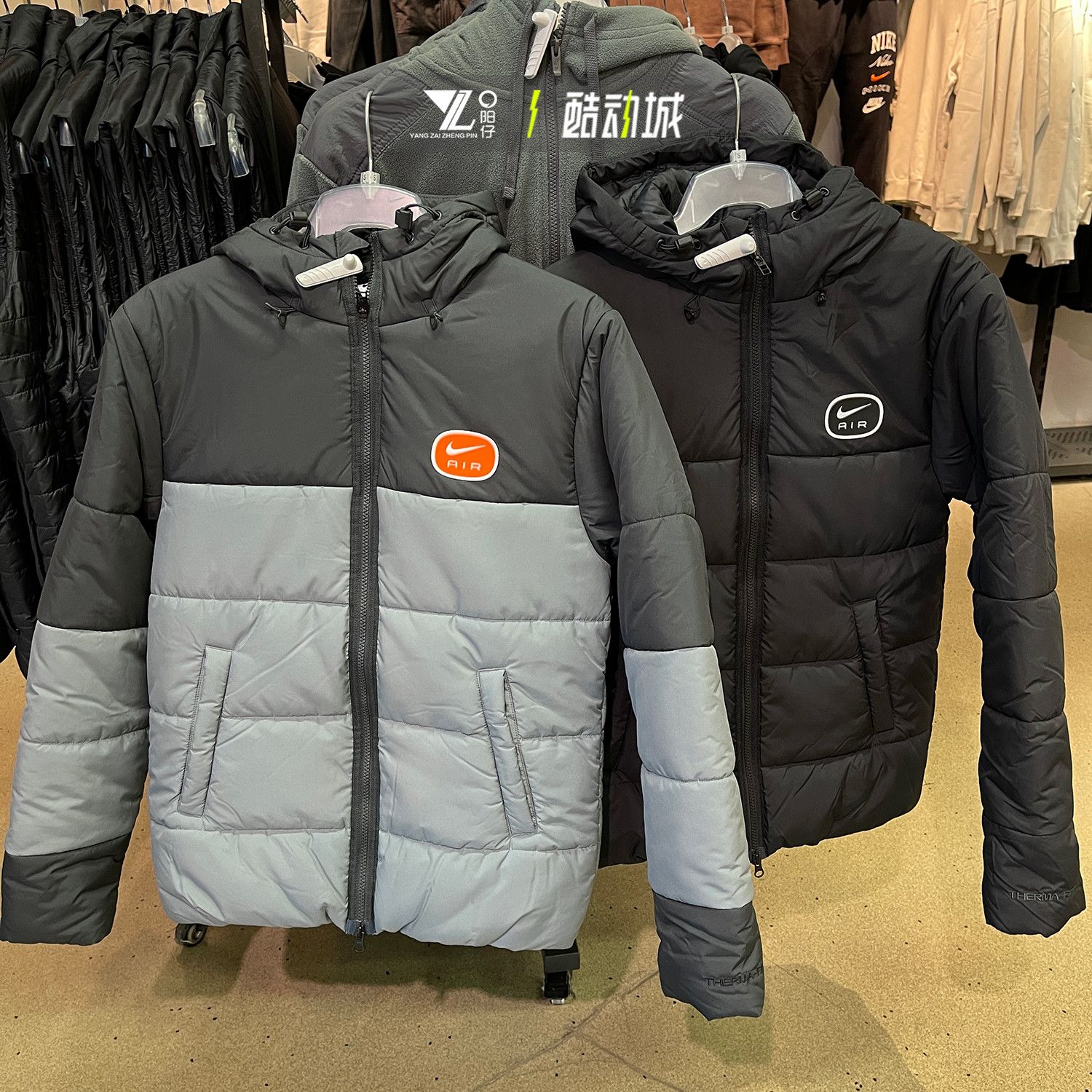 专柜正品耐克男子休闲保暖外套