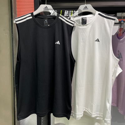 专柜正品Adidas男女轻薄透气背心
