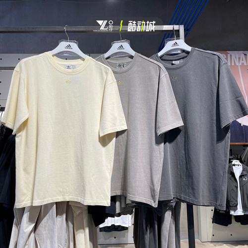 专柜正品Adidas女子休闲圆领半袖