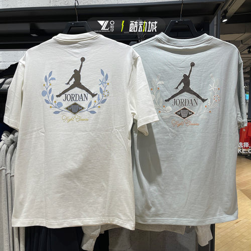专柜正品Jordan25年夏季宽松T恤