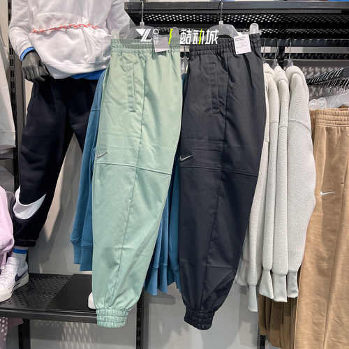 耐克女收口小脚工裤运动休闲长裤