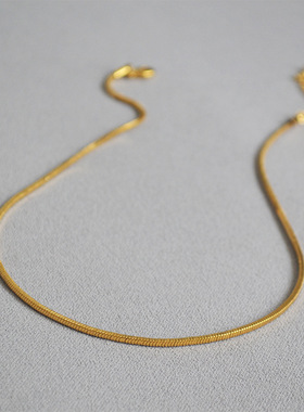 博主SAVI同款方形百搭个性项链