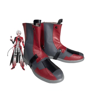 鸣潮伤痕cos鞋定做 动漫游戏人物cosplay表演漫展鞋子靴子定制