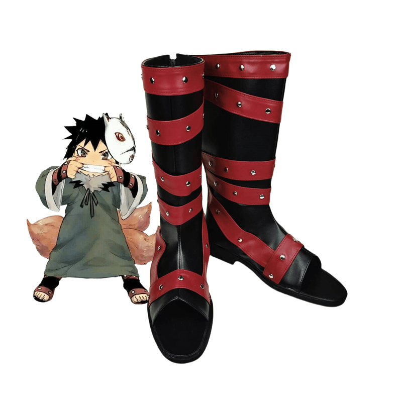 火影忍者 漩涡面麻  COS鞋COSPLAY鞋来图定制