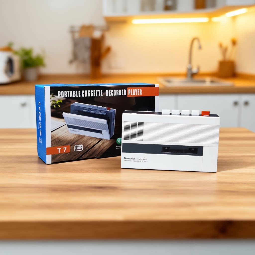 充电式磁带随机听磁带机卡带机录音机单话机外放充电蓝牙发射