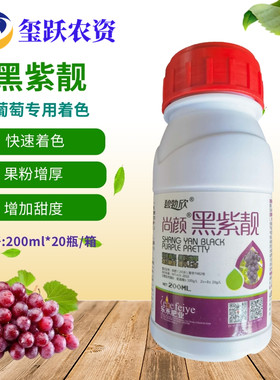 尚颜黑紫靓葡萄黑提着色剂
