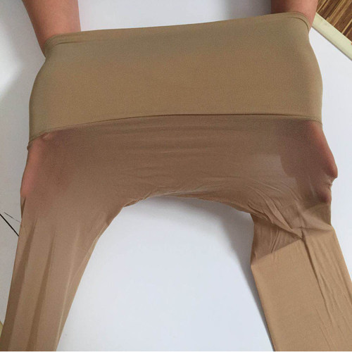 臀部超薄天鹅绒收腹无缝丝袜