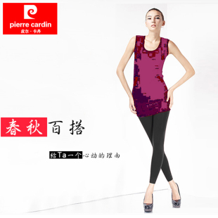 袜8066 打底裤 皮尔卡丹丝袜女双层双面春秋加厚连裤 袜天鹅绒九分裤