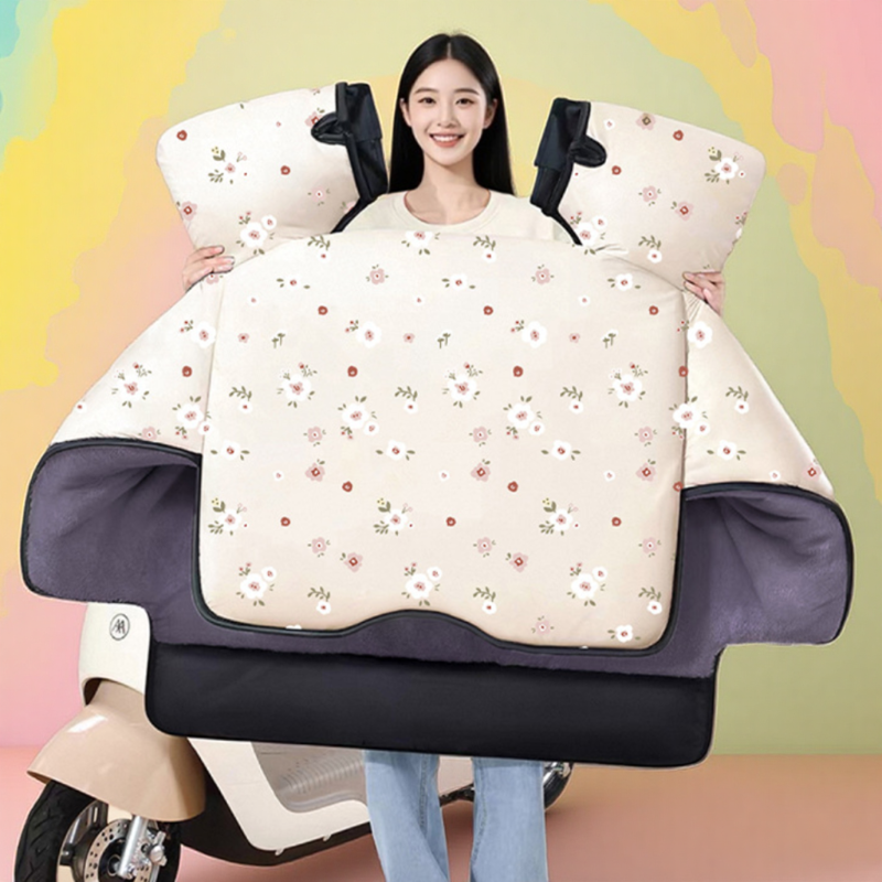 专用绿源moda11-D电车冬季挡风被