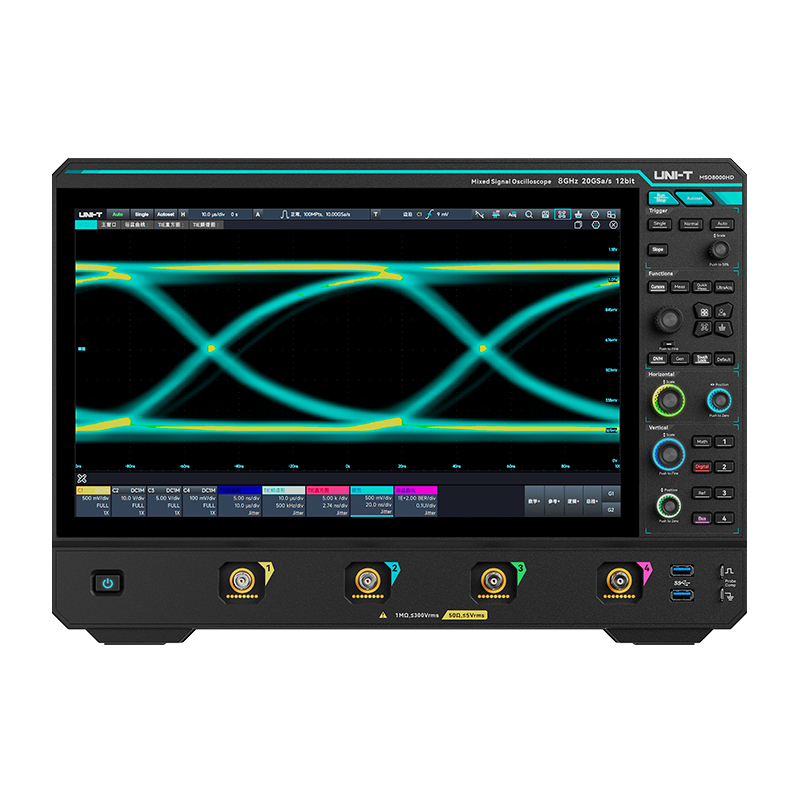 优利德MSO8804HD高分辨率示波器