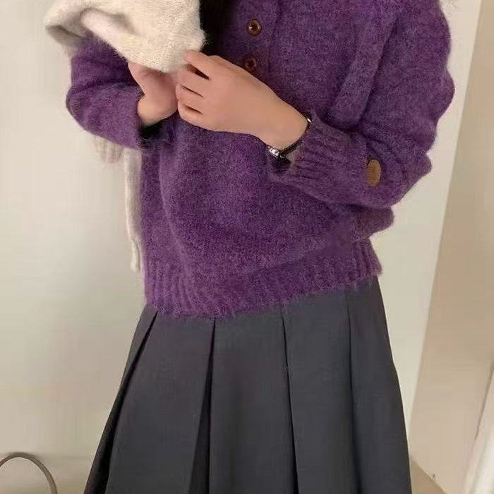 【小四粉丝专享】A141韩系慵懒风软糯毛衣,女装/女士精品,毛针织衫,淘宝优惠券,粉丝福利购,淘宝优惠卷