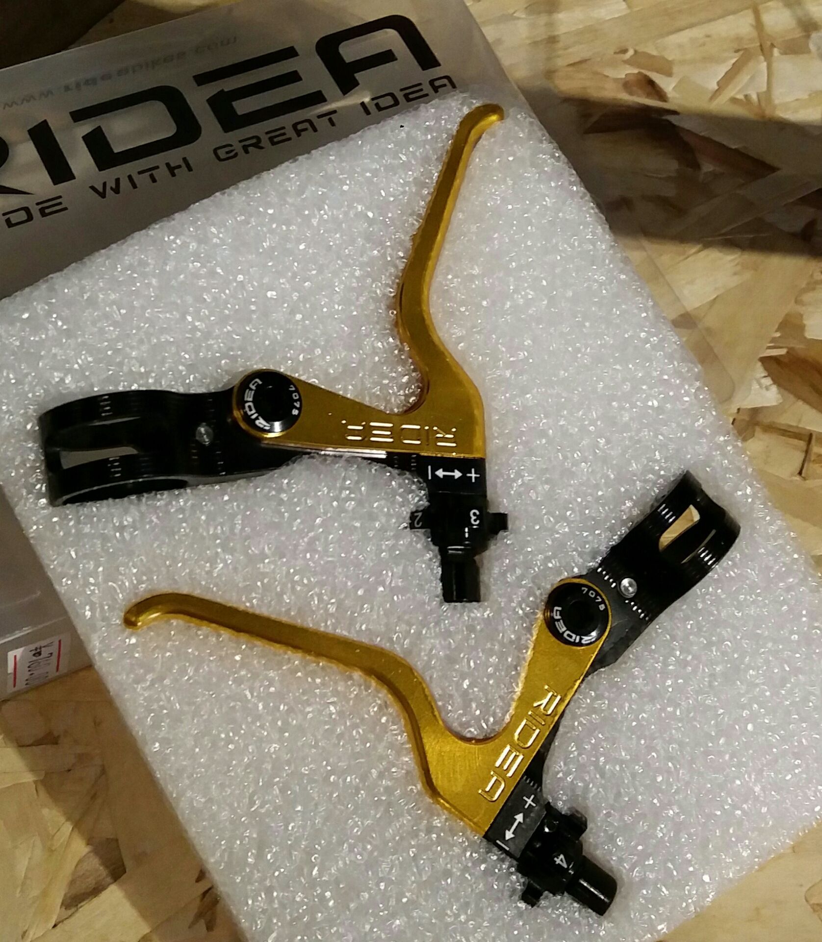 Poignées de vélo RIDEA - Ref 2350029 Image 3
