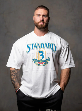 CBUM克里斯凉感短袖健身索罗娜T恤柔软抗皱国潮宽松运动半截袖男