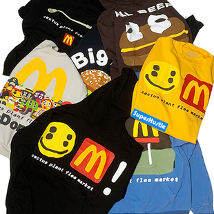Flea Market 现货 汉堡卫衣帽衫 Plant 麦当劳CPFM联名款 Cactus