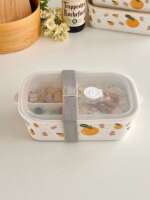 Accessories: Ceramic lunch boxes, soup bowls, fresh-keeping bowls, special accessories: sealing LIDS, spoons, chopsticks, tableware, insulated bags, binding straps thumbnail 2