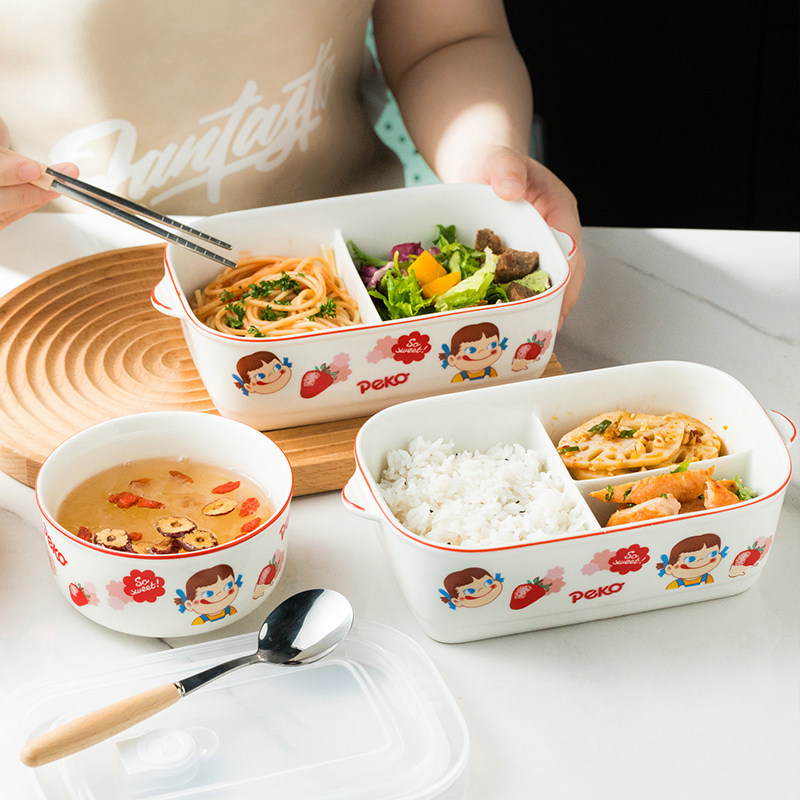陶瓷饭盒2025微波加热学生上班族