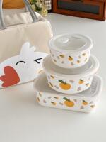 Accessories: Ceramic lunch boxes, soup bowls, fresh-keeping bowls, special accessories: sealing LIDS, spoons, chopsticks, tableware, insulated bags, binding straps thumbnail 5