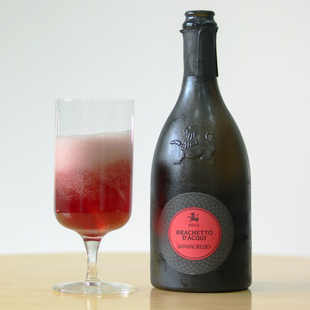 「小葡兰西」爆汁草莓玫瑰 意大利Brachetto d'Acqui甜红起泡酒