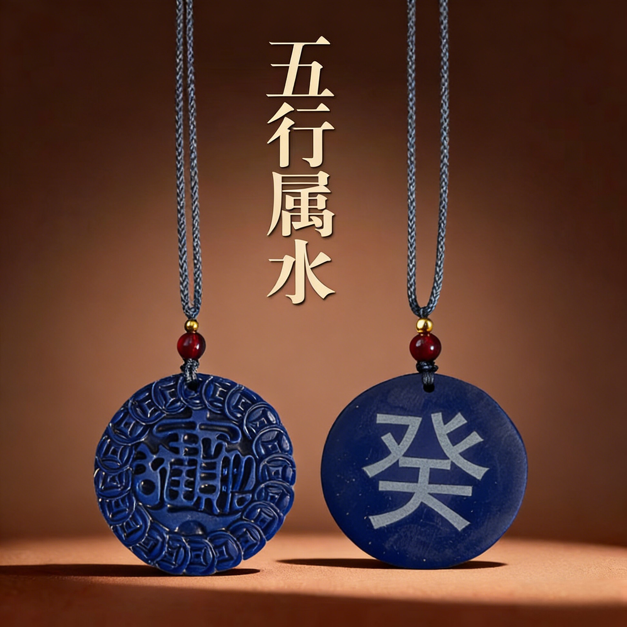托玛琳能量牌九龙道长同款吊坠五行缺木属木补木甲木乙木挂件40分