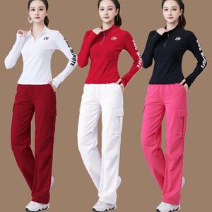广场舞服装新款秋冬曳步舞运动套装加绒加厚立领团队健身操跳舞服