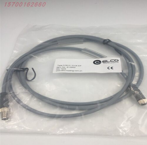 双头宜科接近开关连接线CBO8.4-2-CB8.ECS-2CO12.4-2/2议价