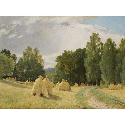 国外写实风希施金客厅装饰画