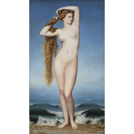 杜瓦尔《维纳斯的诞生》世界名画油画卧室客厅餐厅挂画玄关微喷