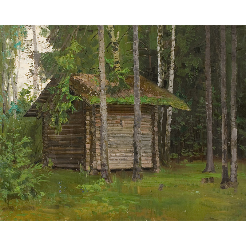 国外油画风景写实希施金装饰画客厅挂画Ivan Shishkin 34图片