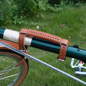 手提单车自行车拎户外运动小BU提把手折叠DA行省力山地车提手真皮