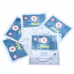 红棉民谣吉他琴弦 吉它散弦 民谣木吉他琴弦不锈钢1弦