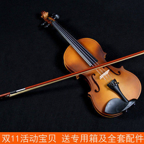 送教程调音器流行成人专业儿童小提琴入门初学者乐器制作美观优质