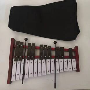 奥尔夫乐器幼教教具打击乐器早教 敲琴音乐配件25音铝板打琴