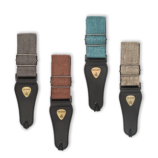 大皮头带钢标 加棉电吉他电贝司通用 工厂 双层吉他背带