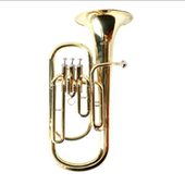 专业演奏Bb调立键次中音号巴立东号降b调巴立冬大号低音号乐器