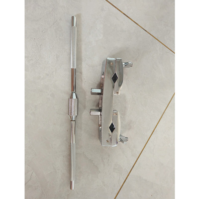 双向扩展架架子鼓牛铃摇铃梆子小打多功能拓展夹双杆连接架双口夹