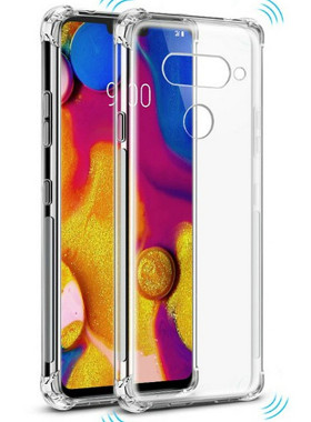 适用于LG V40 ThinQ手机壳V405UA手机套纯色硅胶软保护壳套男女新