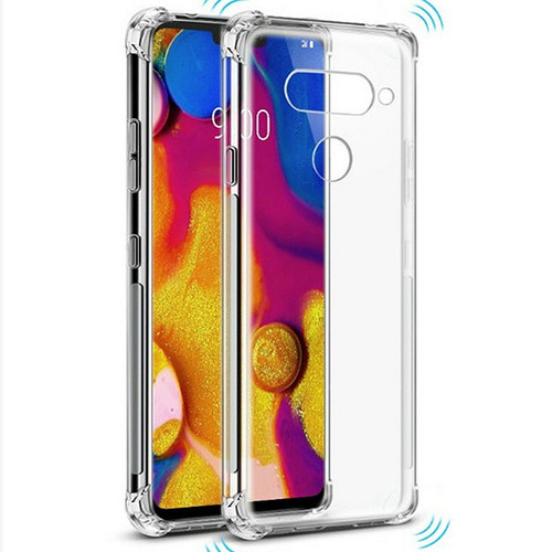 适用于LG V40 ThinQ手机壳V405UA手机套纯色硅胶软保护壳套男女新