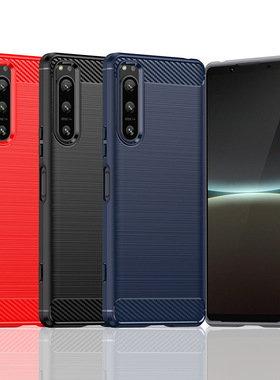 适用SONY索尼Xperia 5 IV手机壳XQ-CQ54/XQ-CQ62/XQ-CQ72全包边拉丝防滑防指纹保护套防摔软壳套