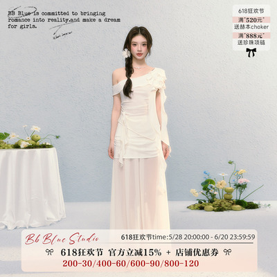 高端显瘦小众设计感法式气质套装