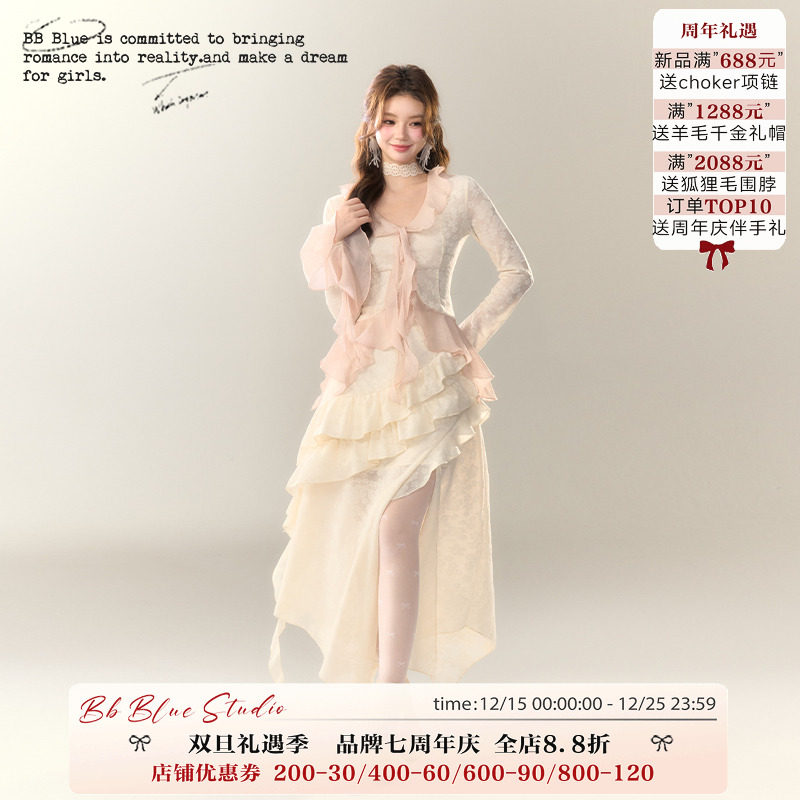 邂逅樱花雨浅春系巨好看的套装