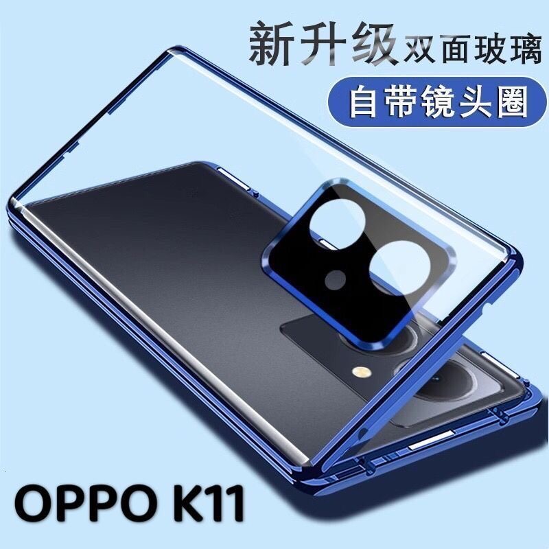 适用OPPOK11钢化玻璃简约防摔