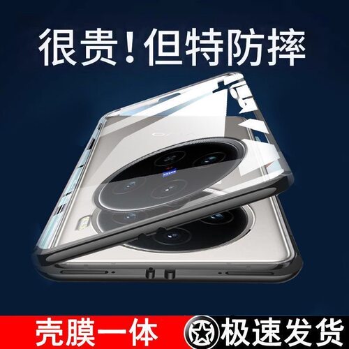 vivoX100S钢化玻璃奢华防偷窥