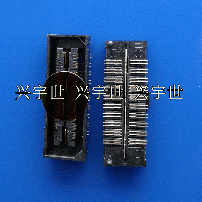 QSH-020-01-L-D-DP-A 全新原装 0.5mm间距40Pin 板对板申泰连接器