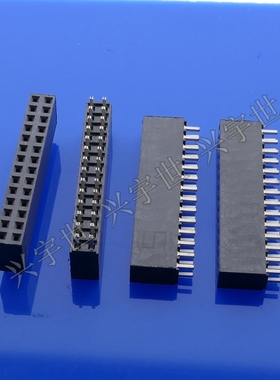 SSQ-114-01-F-D 2.54mm间距28pin双排直插通孔全新原装连接器现货
