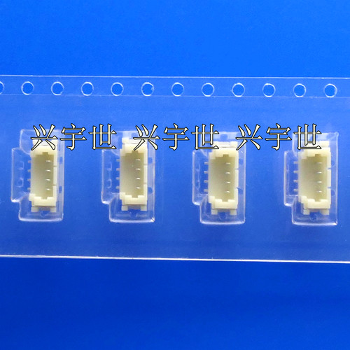 12505WS-04(P) 1.25mm间距单排4pin插座/针座连接器 现货优势供应