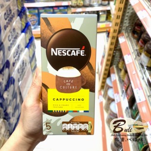 NESCAFE雀巢CAPPUCCINO卡布奇诺/意大利泡沫咖啡5条装 95g